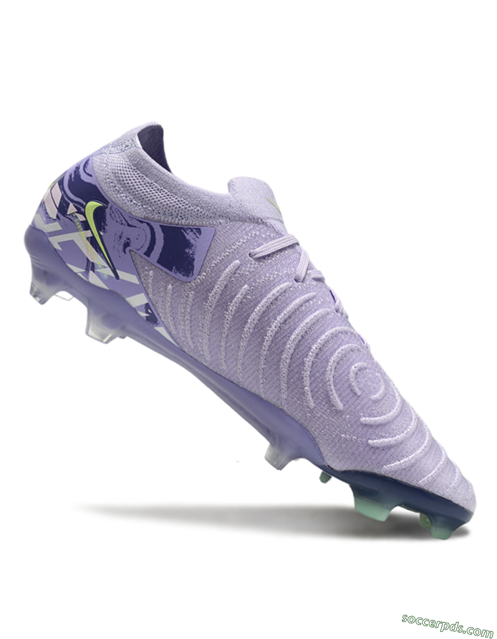 Nike Phantom Luna Elite FG Low-Tops Football Boots - Purple/Yellow/White 4