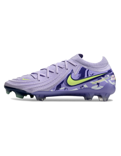 Nike Phantom Luna Elite FG Low-Tops Football Boots - Purple/Yellow/White