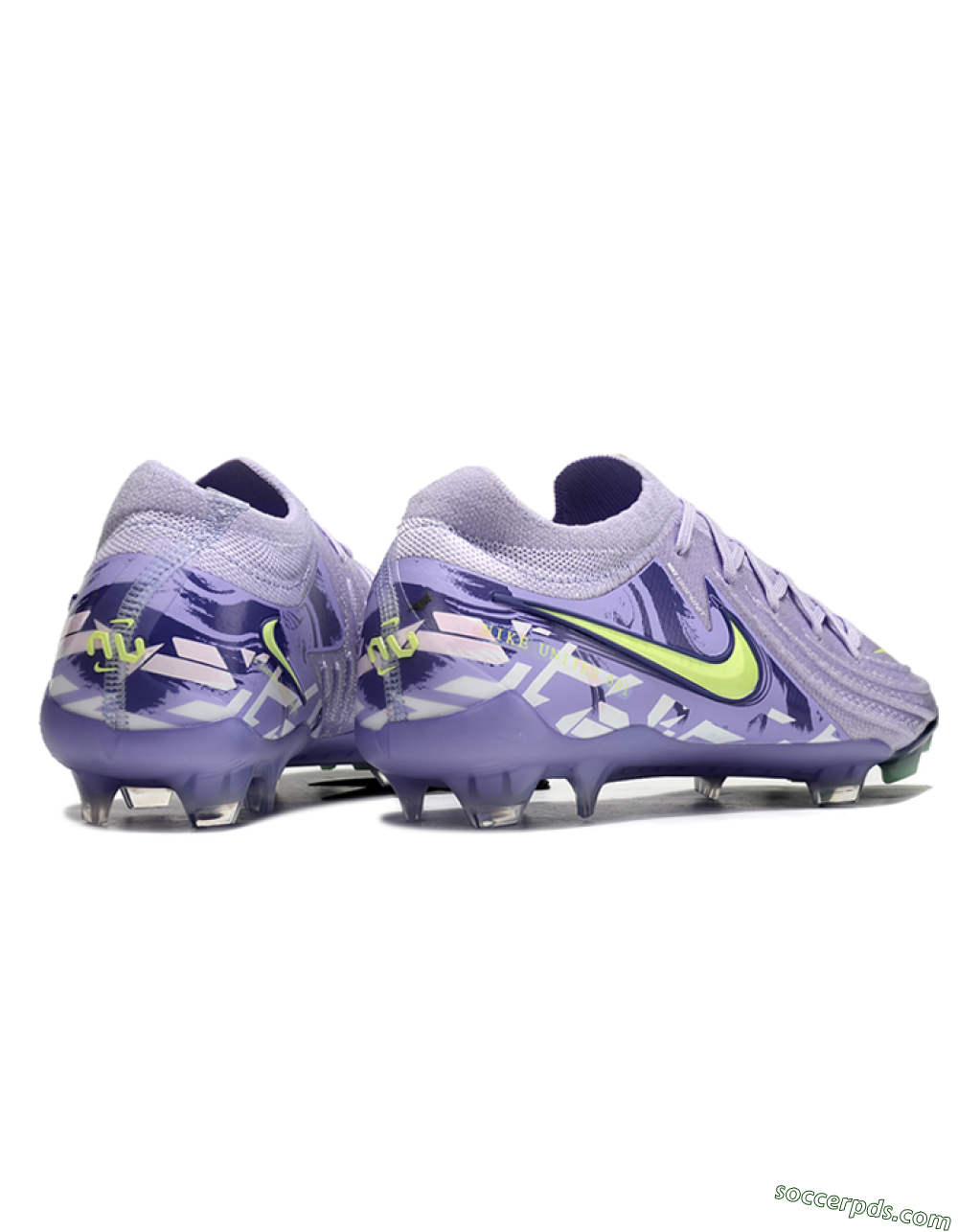 Nike Phantom Luna Elite FG Low-Tops Football Boots - Purple/Yellow/White 6