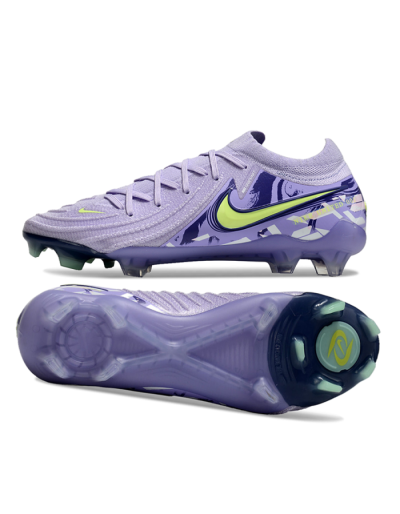 Nike Phantom Luna Elite FG Low-Tops Football Boots - Purple/Yellow/White