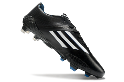Adidas F50 Adizero Elite FG Low-Tops Football Boots - Black/White/Blue