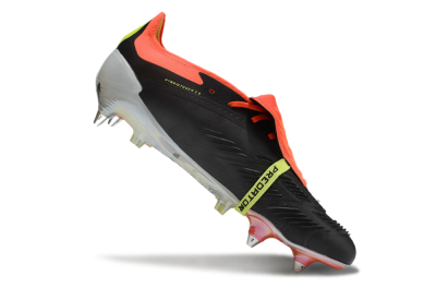 Adidas Predator Elite Foldover Tongue SG Low-Tops Football Boots - Black/White/Red