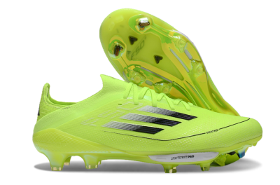 Adidas F50 Lightstrike Elite SG Low-Tops Football Boots - Yellow/Black/White