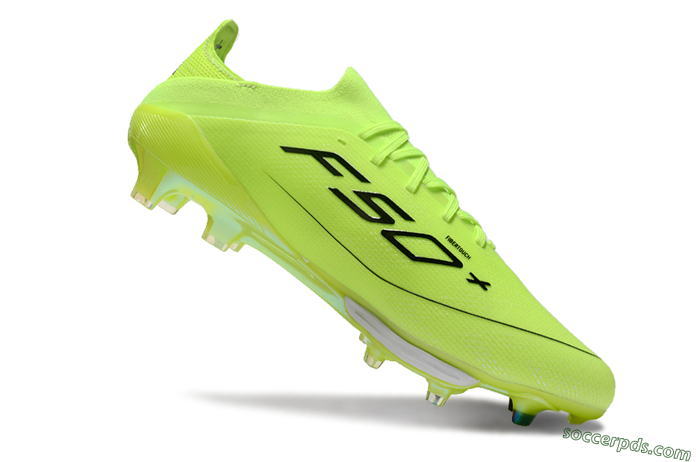 Adidas F50 Lightstrike Elite SG Low-Tops Football Boots - Yellow/Black/White 4