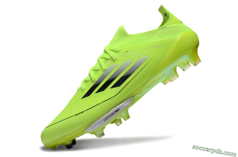 Adidas F50 Lightstrike Elite SG Low-Tops Football Boots - Yellow/Black/White 5