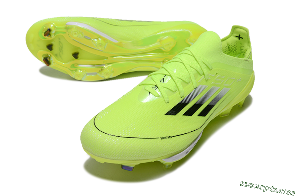 Adidas F50 Lightstrike Elite SG Low-Tops Football Boots - Yellow/Black/White 3