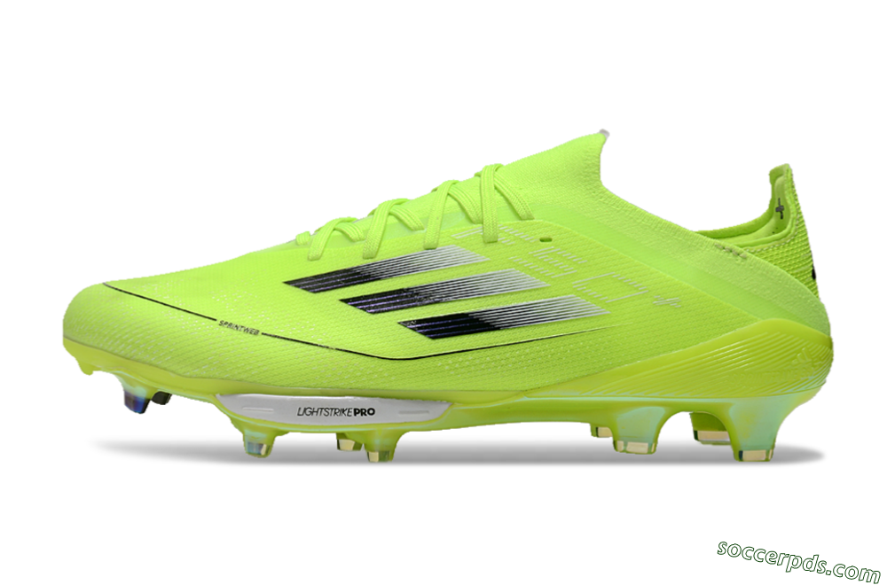 Adidas F50 Lightstrike Elite SG Low-Tops Football Boots - Yellow/Black/White 2