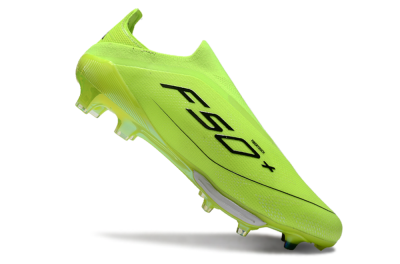 Adidas F50+ Lightstrike Elite Laceless SG Low-Tops Football Boots - Yellow/Black/White