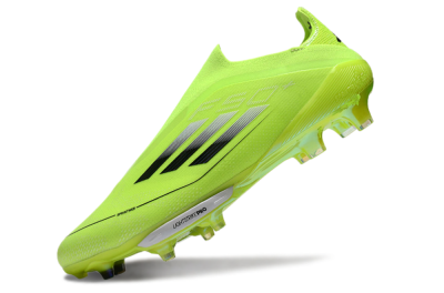 Adidas F50+ Lightstrike Elite Laceless SG Low-Tops Football Boots - Yellow/Black/White
