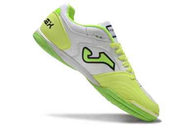 Joma Top Flex 920 IC Low-Tops Football Shoes - White/Yellow/Black