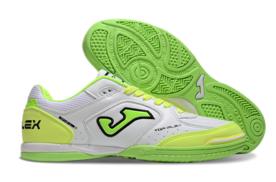 Joma Top Flex 920 IC Low-Tops Football Shoes - White/Yellow/Black
