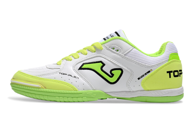 Joma Top Flex 920 IC Low-Tops Football Shoes - White/Yellow/Black