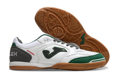 Joma Top Flex 920 IC Low-Tops Football Shoes - White/Green/Black