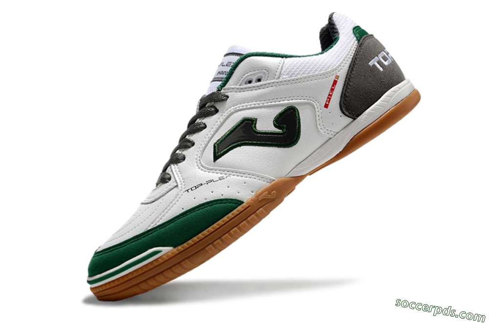 Joma Top Flex 920 IC Low-Tops Football Shoes - White/Green/Black 5