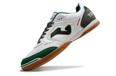 Joma Top Flex 920 IC Low-Tops Football Shoes - White/Green/Black