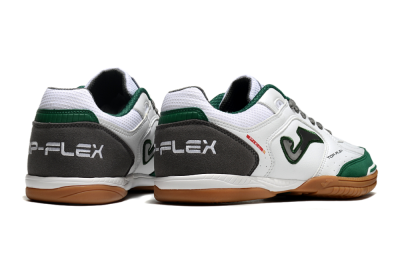 Joma Top Flex 920 IC Low-Tops Football Shoes - White/Green/Black