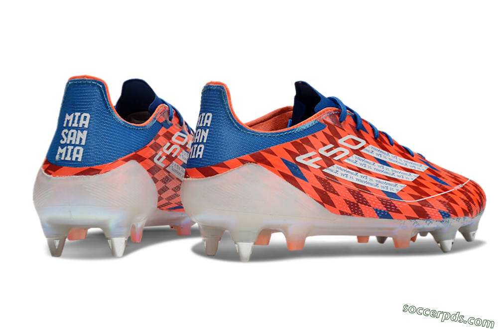 Adidas F50 Elite SG Low-Tops Football Boots - Red/Blue/White 6