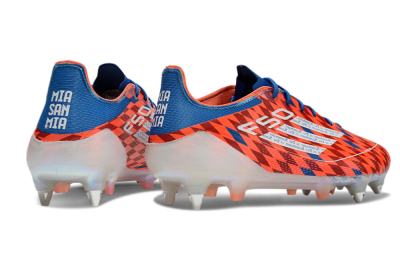 Adidas F50 Elite SG Low-Tops Football Boots - Red/Blue/White
