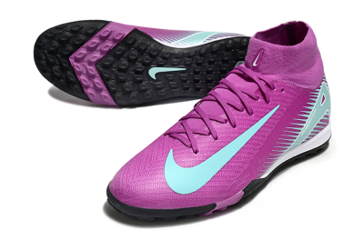 Nike Air Zoom Mercurial Superfly 10 Elite TF High-Tops Football Shoes - Red/Jade/White