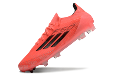 Adidas F50 Elite FG Low-Tops Football Boots - Red/Black/Silver