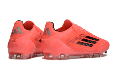 Adidas F50 Elite FG Low-Tops Football Boots - Red/Black/Silver