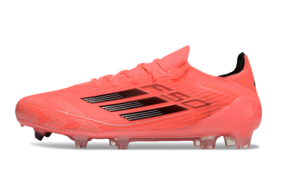 Adidas F50 Elite FG Low-Tops Football Boots - Red/Black/Silver