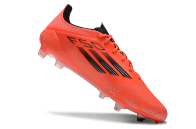 Adidas F50 Elite FG Low-Tops Football Boots - Red/Black/Silver