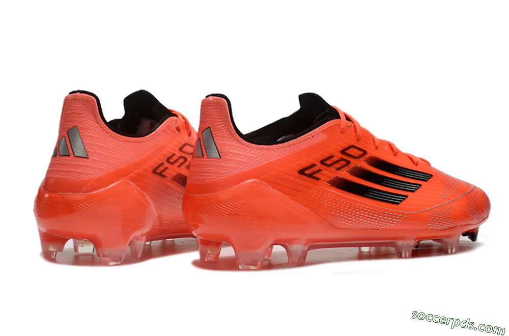Adidas F50 Elite FG Low-Tops Football Boots - Red/Black/Silver 6