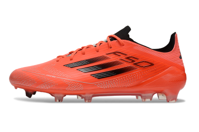 Adidas F50 Elite FG Low-Tops Football Boots - Red/Black/Silver