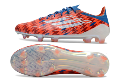 Adidas F50 Elite FG Low-Tops Football Boots - Red/White/Blue