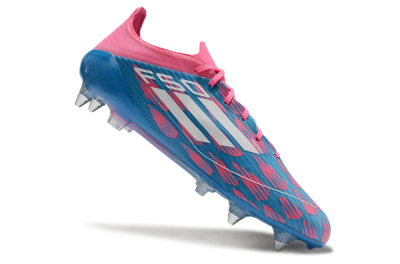Adidas F50 Elite SG Low-Tops Football Boots - Blue/Pink