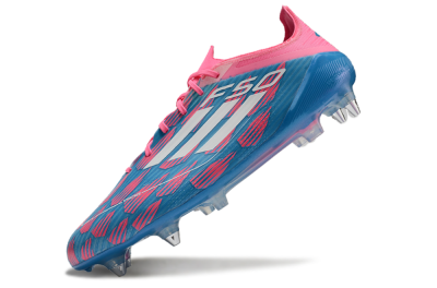 Adidas F50 Elite SG Low-Tops Football Boots - Blue/Pink