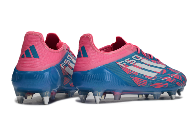 Adidas F50 Elite SG Low-Tops Football Boots - Blue/Pink