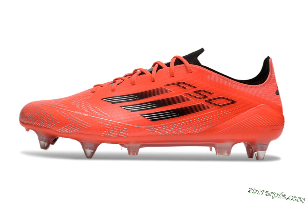 Adidas F50 Elite SG Low-Tops Football Boots - Red/Black 2