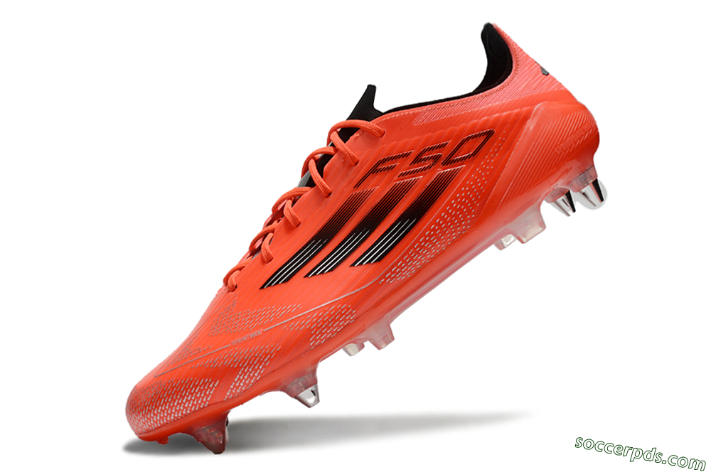 Adidas F50 Elite SG Low-Tops Football Boots - Red/Black 5