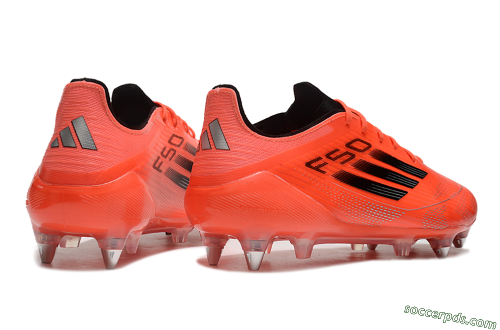 Adidas F50 Elite SG Low-Tops Football Boots - Red/Black 6
