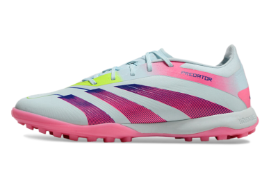 Adidas Predator 24 Elite TF Low-Tops Football Shoes - Jade/Pink/Yellow