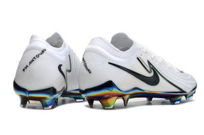 Nike Phantom Luna Elite FG Low-Tops Football Boots - White/Black/Gold