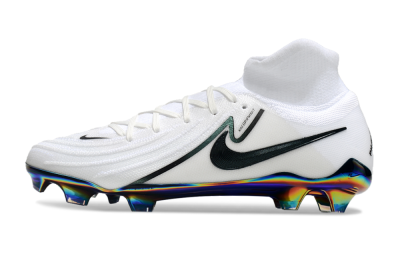 Nike Phantom Luna Elite FG High-Tops Football Boots - White/Black/Gold