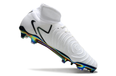 Nike Phantom Luna Elite FG High-Tops Football Boots - White/Black/Gold