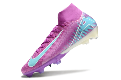 Nike Air Zoom Mercurial Superfly 10 Elite FG High-Tops Football Boots - Purple/Green