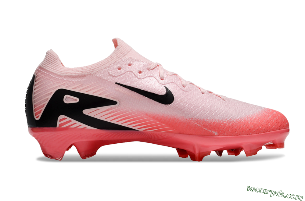 Nike Air Zoom Mercurial Vapor 16 Elite FG Low-Tops Football Boots - Pink/Red/Black 5