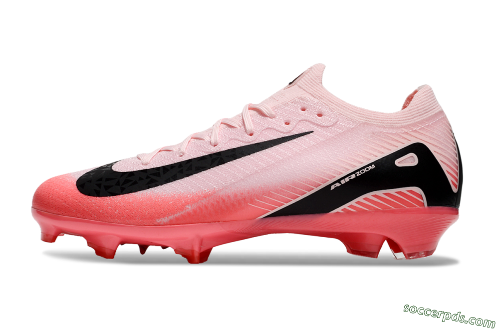 Nike Air Zoom Mercurial Vapor 16 Elite FG Low-Tops Football Boots - Pink/Red/Black 2