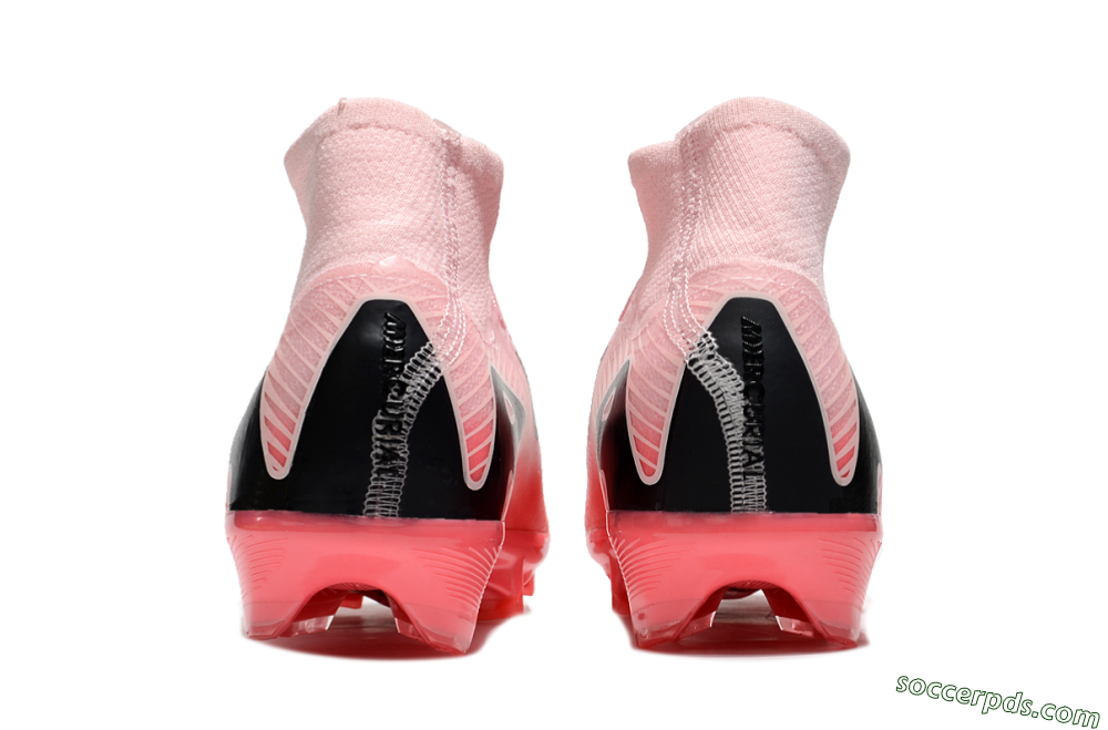 Nike Air Zoom Mercurial Superfly 10 Elite FG High-Tops Football Boots - Pink/Red/Black 7