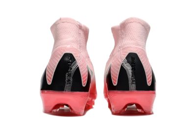 Nike Air Zoom Mercurial Superfly 10 Elite FG High-Tops Football Boots - Pink/Red/Black