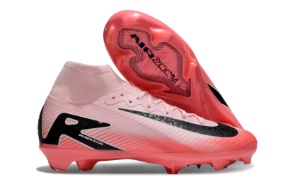 Nike Air Zoom Mercurial Superfly 10 Elite FG High-Tops Football Boots - Pink/Red/Black