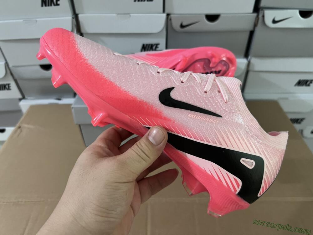 Nike Air Zoom Mercurial Vapor 16 Elite FG Low-Tops Football Boots - Pink/Red/Black
