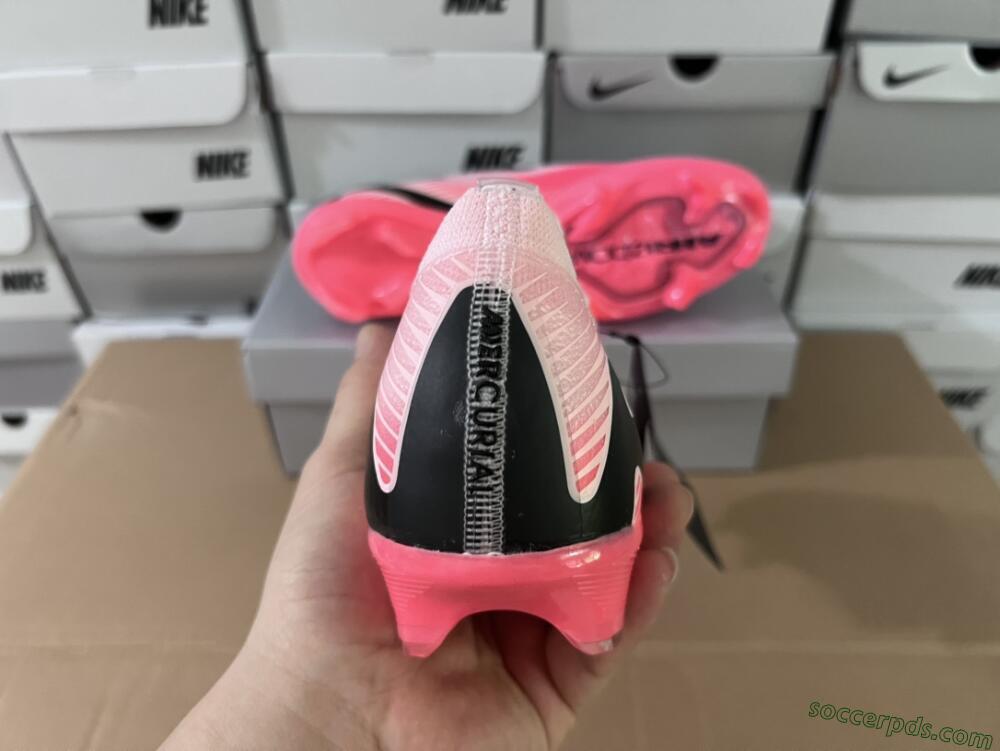 Nike Air Zoom Mercurial Vapor 16 Elite FG Low-Tops Football Boots - Pink/Red/Black