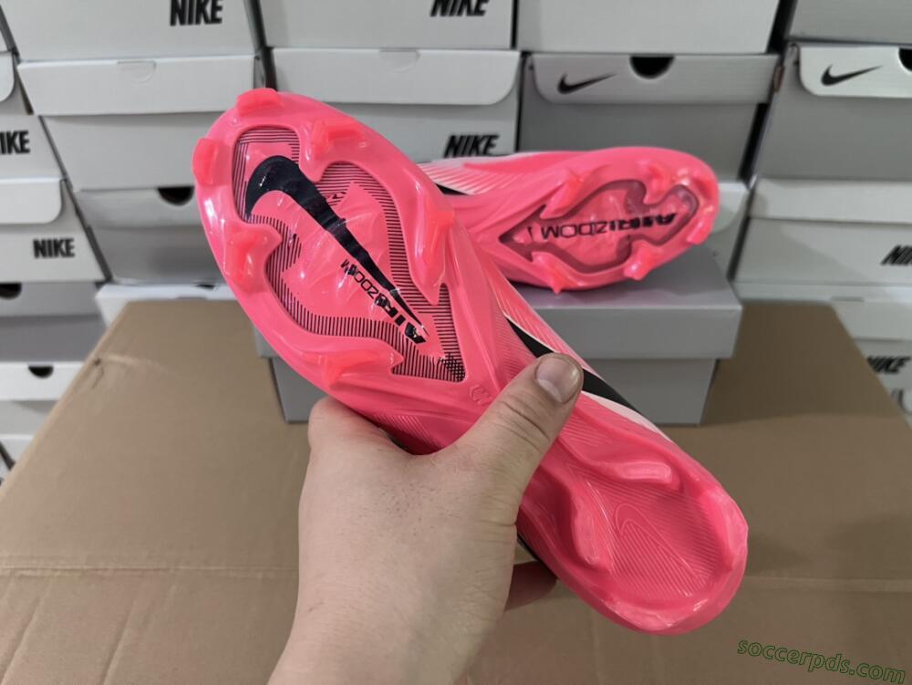 Nike Air Zoom Mercurial Vapor 16 Elite FG Low-Tops Football Boots - Pink/Red/Black
