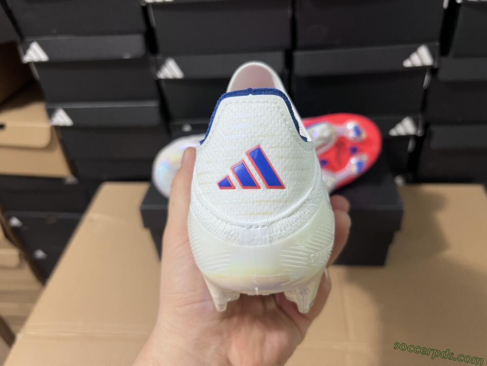 Adidas F50+ Lightstrike Pro Laceless FG Low-Tops Football Boots - Red/White/Blue